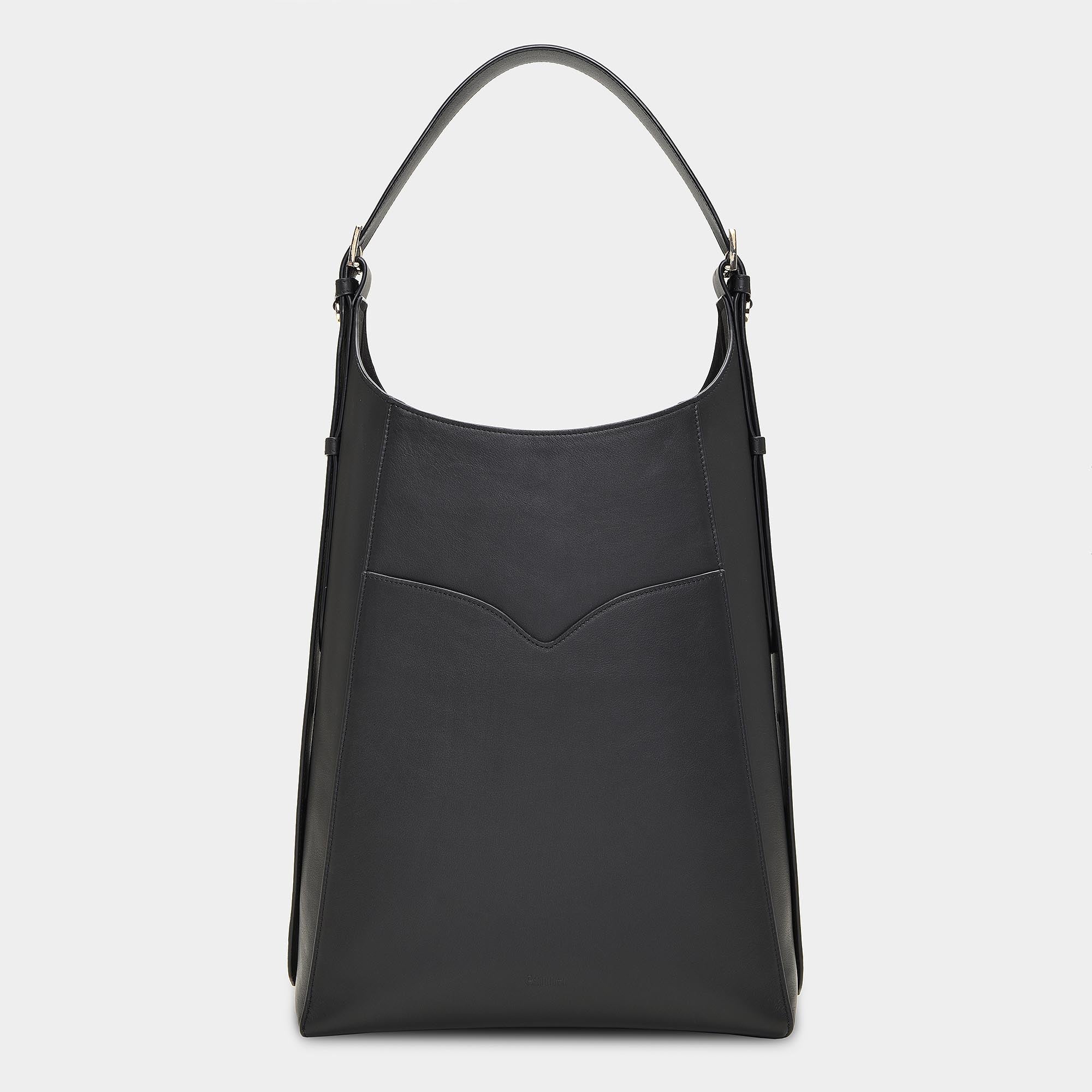 allsaints vincent leather backpack natural grey Mila Hobo Bag Black Leather Shoulder & Crossbody
